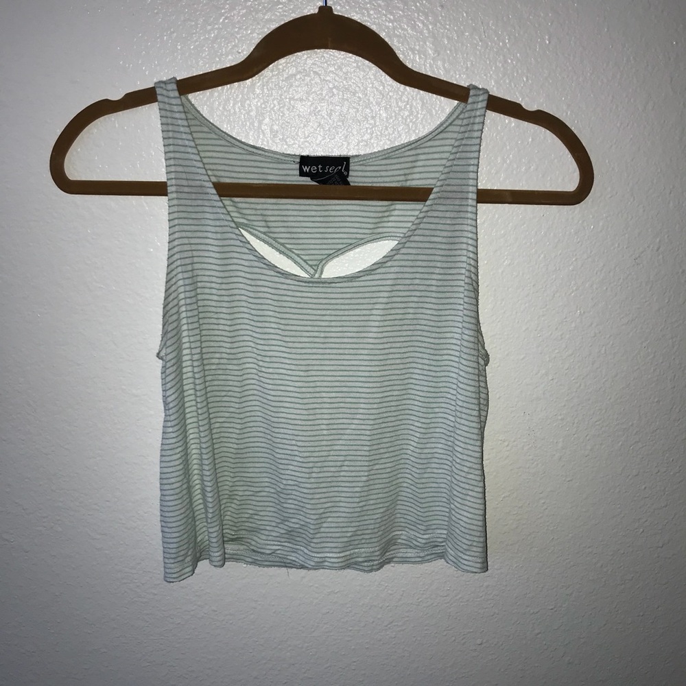 Wet Seal Crop Top